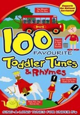 100 SONGS TUNES AND NURSERY RHYMES FOR CHILDREN CHILD TODDLERS DVD New UK R2