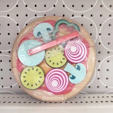 Target Bullseye's Playground Wood Food Play Pizza NEW  SEALED 