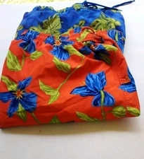Lot of 2 Ivy Crew Sport Mens Tropical Swim Board Shorts Drawstring Pocket XL 