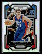 2023-24 Panini Prizm #283 Azuolas Tubelis Prizms Silver card