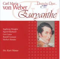 Carl Maria Von Weber (1786-1826): Euryanthe - Relief - (Cd / E)