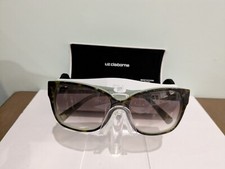 New Liz L584/S Liz Claiborne Sunglass, 0JGP Tortoise and Mint Frame, Brown Grad