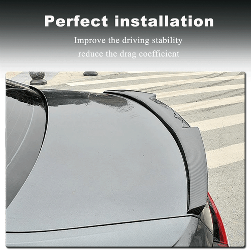 Carbon Heckspoiler Spoiler Flügel Heckansatz Passt für Audi A6 C8 S6 2019-2021 - Picture 4 of 12