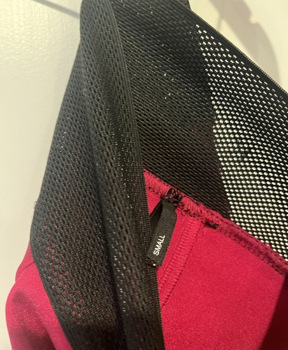 Koral Lustrous Leggings wide netting waist band sz. S Desejo NWOT - Picture 5 of 5