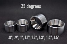 25 Degree Folding dies set "FAT TIRE" coin ring tool reduction made in Ukraine