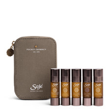 Saje Pocket Farmacy Physical Edition Best Of Saje Remedy Kit Grey 4pcs NEW
