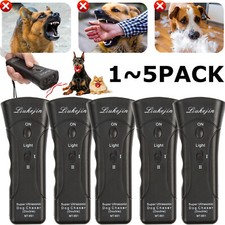 1-5 Ultrasonic Anti Dog Barking Trainer Electronic Dog Deterrent Repeller Device