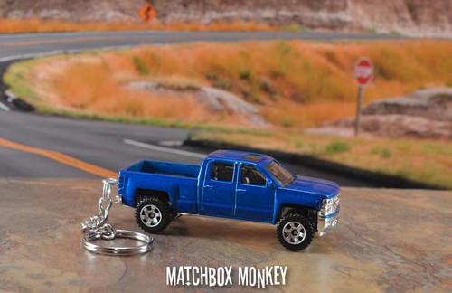 '14 Chevy Silverado 1500 doble cabina camioneta llavero personalizado FOB puertas llaves - Imagen 6 de 6
