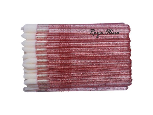 Lip Gloss Wands Brush Glitter Lip Brush Disposable Lipstick Applicator 6 Colours - Picture 12 of 15