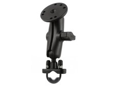 RAM-B-149Z-202U RAM Handlebar Rail Mount with Round AMPS Base Adapter