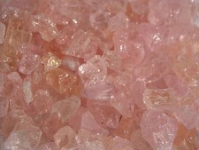 Morganite gem facet rough 40 carat lots Zambia,Africa 5 to 10 pieces 5-10 MM