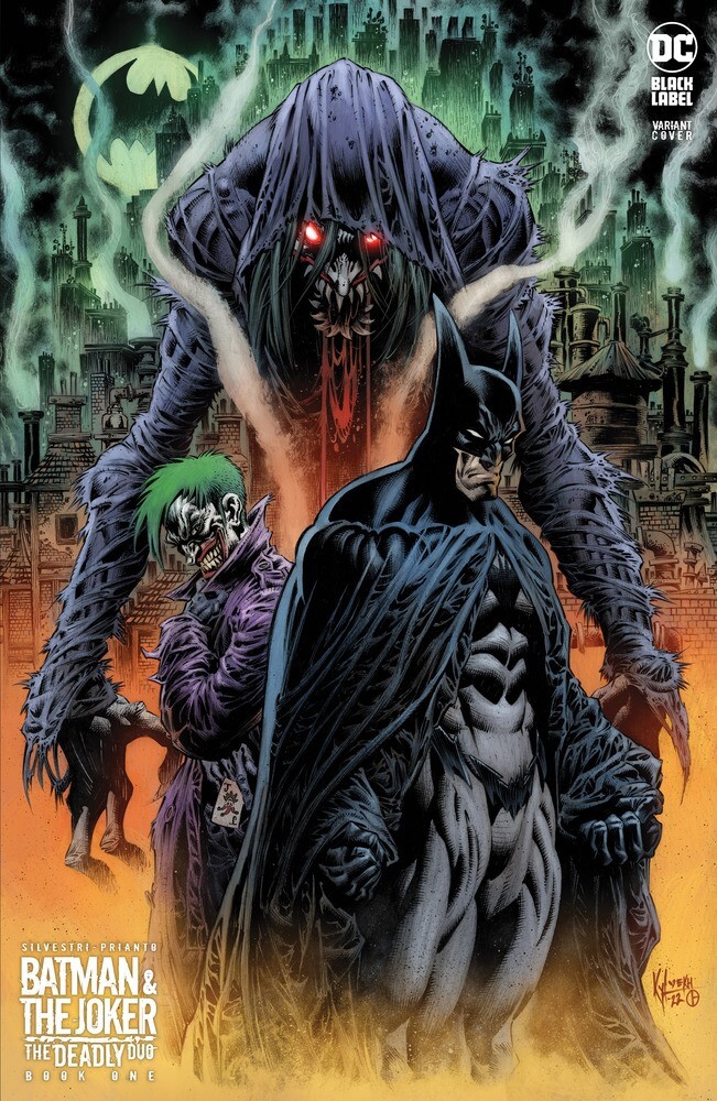 BATMAN & THE JOKER THE DEADLY DUO #1 - 1:25 Kyle Hotz Variant - NM