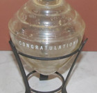 Vintage Glass APOTHECARY BOTTLE Owens-Illinois Pharmacy Graduate 1956 Stand #2 — photo 6