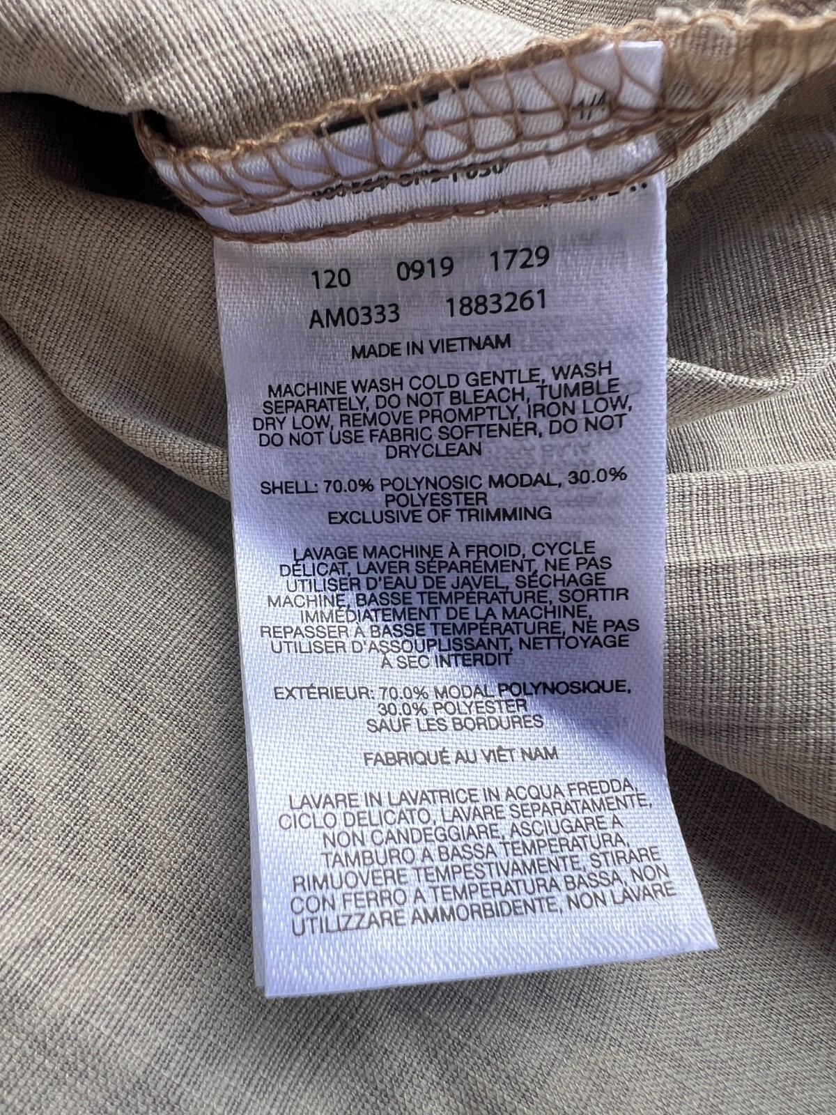 Columbia Men's Lakeside Trail SS Shirt Delta Rad Palms Print Size Large NWT thumbnail 6