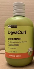 DEVACURL CURLBOND RE-COILING REPAR & BOND MILD LATHER CLEANSER 12 FL OZ