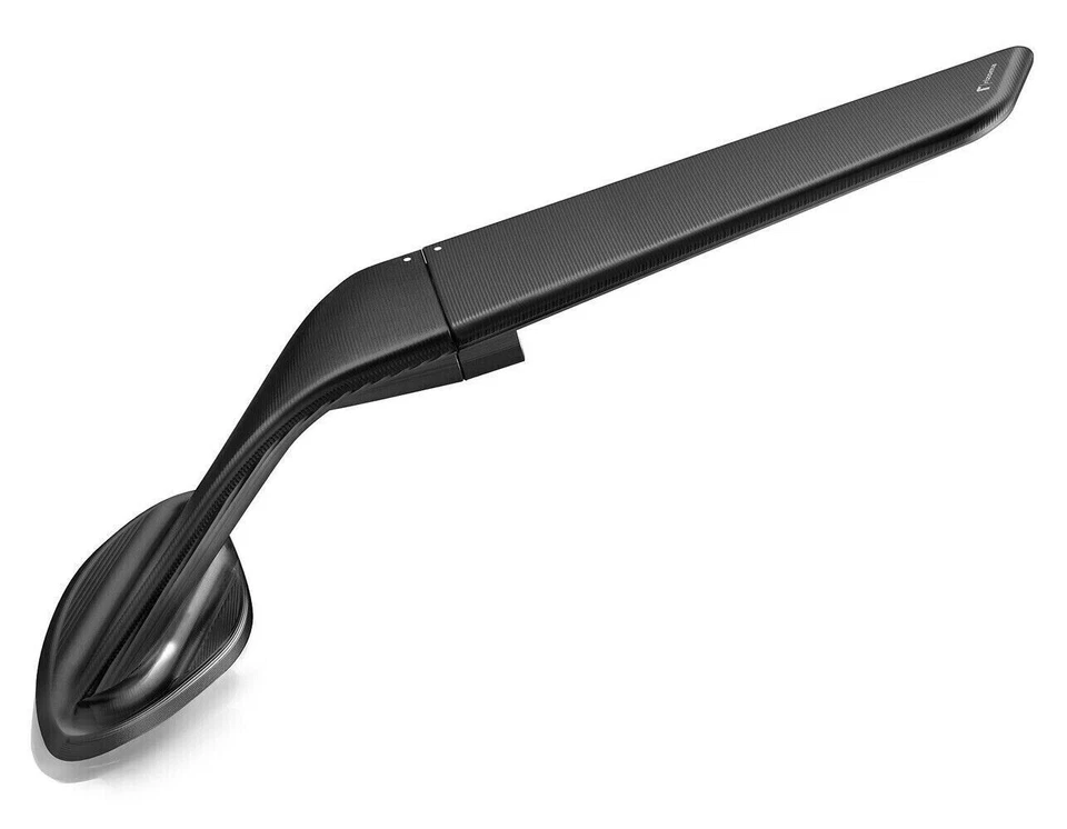 COPPIA SPECCHIETTI RIZOMA STEALTH ALLUMINIO NERO APRILIA RS 660 2020 2021 2022 - Immagine 3 di 3