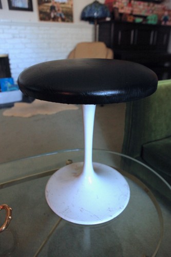 MCM, Mid Century Modern Tulip Stool, Ottoman, Swivel Stool (Contemporary Shells) - Picture 13 of 13