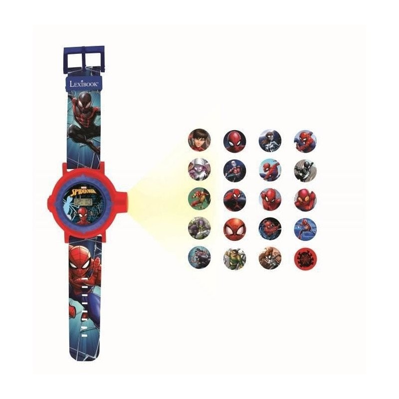 Montre digitale Spider-Man Lexibook pour animer les soirées des enfants