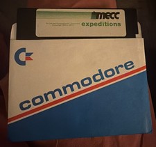 Mecc Expeditions for Commodore 64 Floppy Disk Untested Game 1986 Rare