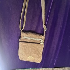 Kipling Eldorado Mini Borsa a Tracolla, Portafoglio/Borsa, 6x8, Marrone Scuro