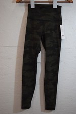 Heynuts Essential Full Length Yoya Pants Leggings 28" Olive Camo S