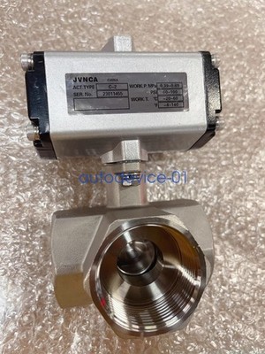 KITZ Pneumatic 3-Way Valve C-UTNE DN40 1 1/2 Stainless Steel Valve #ff
