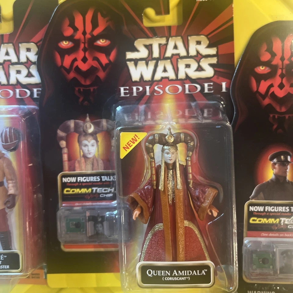 Naboo 动作无花果套装 Panaka、Ric Olie、Queen Amidala、Naboo Security — 第 4/4 张图片