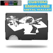 Custom JUJUTSU KAISEN KUGISAKI Laser Engraved Wallet - Pick A Wallet Color
