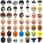LEGO têtes et cheveux pour figurines Star Wars Marvel DC accessoires