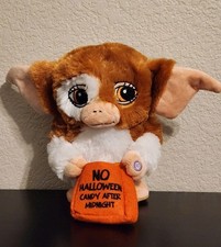 Gemmy Gizmo With Halloween Treat Sack Animated Waddler Plush Gremlins