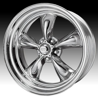 4/American Racing Vintage VN515 Torq Thrust II Polished 16x7 5x4.75 0mm