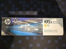 GENUINE HP 972X High Yield YELLOW PageWide Cartridge L0S04AN SEALED BOX 2027