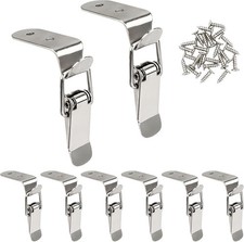 8 Pcs Stainless Steel 90 Degree Spring Toggle Lock Generic Latch with