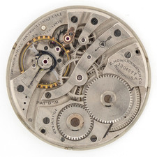E. Howard Series 6 Model 1912 12-Size 19-Jewel Antique Pocket Watch Movement