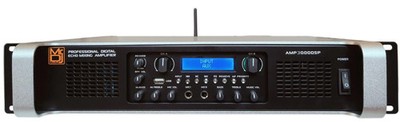 MR DJ AMP3000DSP -2Ch Class AB 3000W PA DJ Power Amplifier Onboard DSP Bluetooth