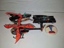 Corgi Gift Set 40, Batmobile, Batcopter and Batboat (Well Used) #442