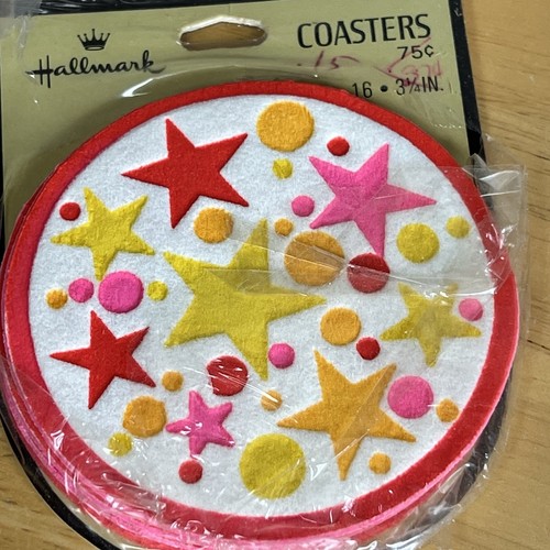 Huge Lot VTG Coasters, Paper MCM Many NEW in Package Hallmark Gibson & More Read - Picture 15 of 24