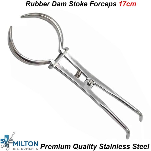 Dental Brewer Clamps Forceps Ainsworth Punch Pliers Rubber Dam Restorative Tools - Foto 4 di 7