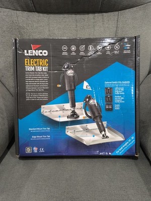 Lenco 12'' x 12'' Standard Trim Tab Kit W/O Switch Kit 12V LENCO MARINE 15007-101