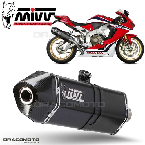 échappement HONDA CBR 1000 RR 2017 2018 MIVV Speed Edge Noir - Photo 1/5
