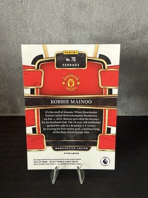 Kobbie Mainoo Rookie RC Sticker Panini Premier League 2023 2024 (24