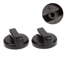 2PCS 8mm Gas Stove Control Switch Knob Range Oven Knob For Benchtop Burner