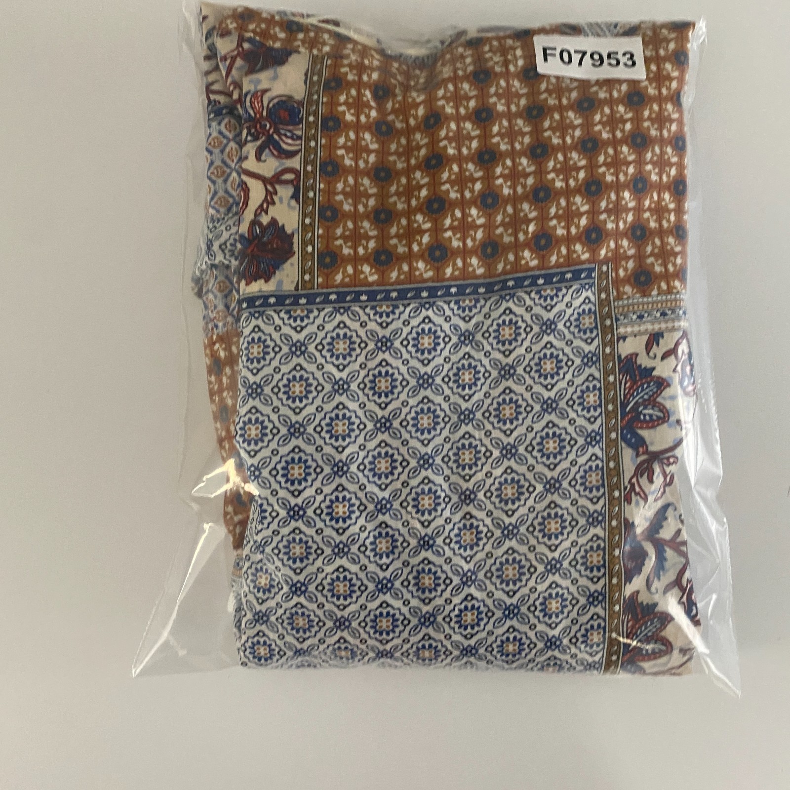 Zara Belted Patchwork Cottagecore Printed Shirt D… - image 11