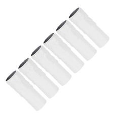 6 x Candle Shape Socket Covers Sleeves 3" Candelabra Base for E14 Chandelier