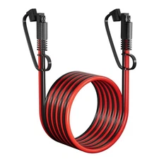 SAE Extension Cable 12AWG, SAE to SAE Extension Cord DC Power Automotive Exte...