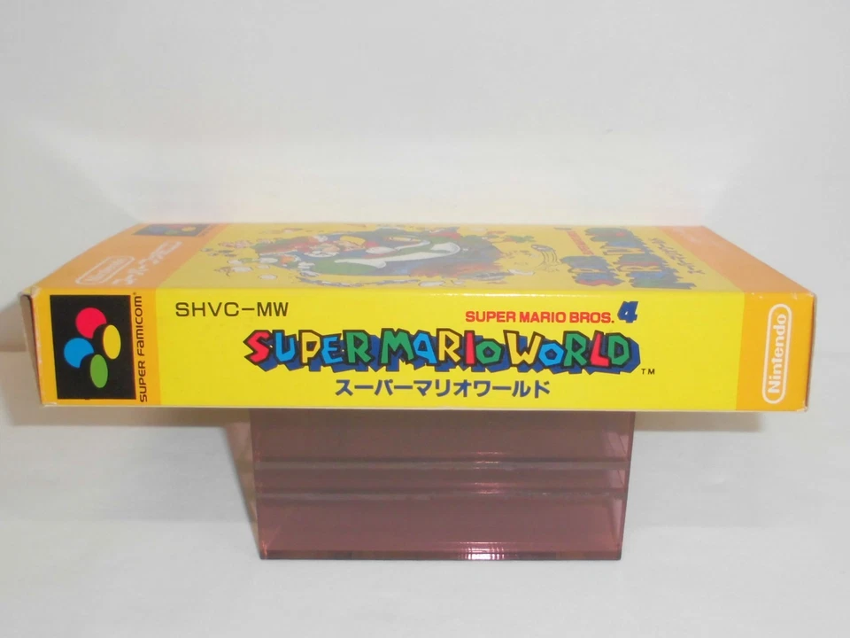 SNES --SUPER MARIO WORLD -- Can Save data! Super famicom. Boxed. JAPAN. 11969 - Image 4 of 4
