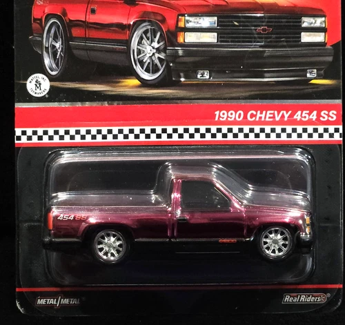 Hot Wheels 90 1990 Chevy 454 SS Pickup Truck RLC Red Line Club Exclusive Car HWC