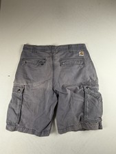 MENS 33 - Carhartt 100277 470 Rugged Canvas Cargo Shorts