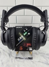 RARE Pair Sony DD100 Boodo Kahn Orig Headphones for Repair or Parts G2U