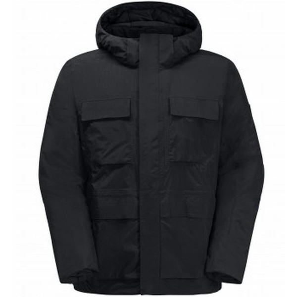Men Jack Wolfskin Jacket Grey L